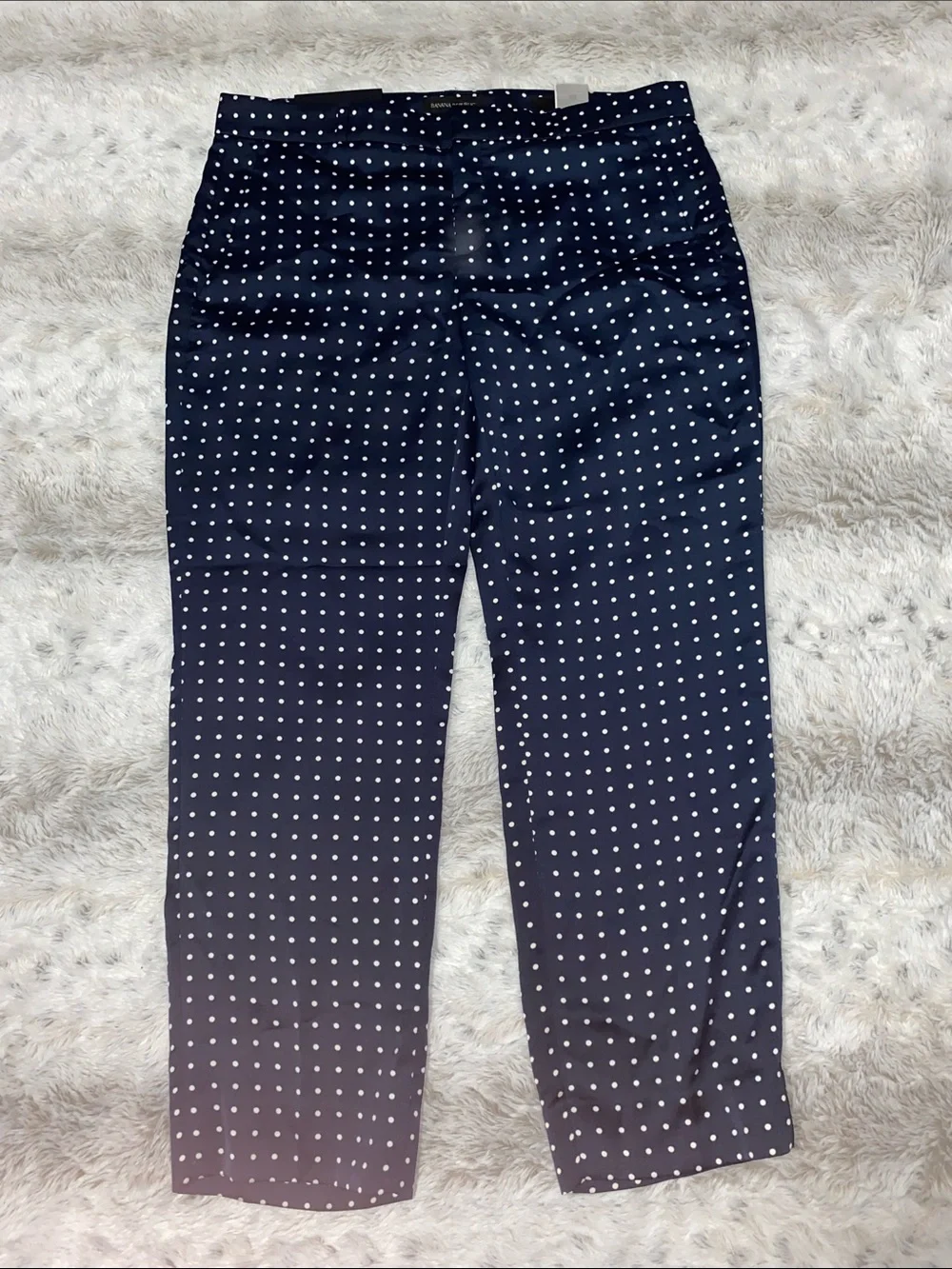 Banana Republic Navy White Polka Dot Girls' Pants
